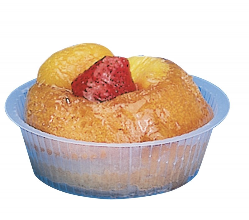 Caissettes rondes transparentes Ø 9,2 cm – 12 cl