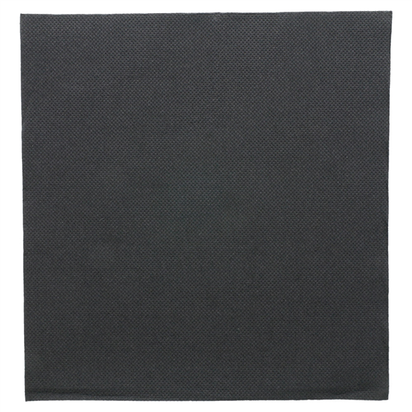 SERVIETTES ECOLABEL "DOUBLE POINT" 18 G/M2 39x39 CM NOIR OUATE (1200 UNITÉ) - Garcia de Pou