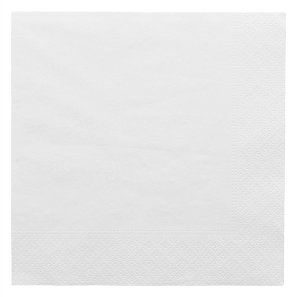 SERVIETTES ECOLABEL 2 PLIS  18 G/M2 33x33 CM BLANC OUATE (2400 UNITÉ) - Garcia de Pou