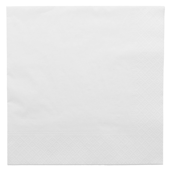 SERVIETTES ECOLABEL 2 PLIS  18 G/M2 39x39 CM BLANC OUATE (1600 UNITÉ) - Garcia de Pou