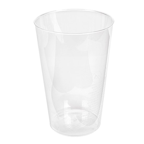 VERRES INJECTÉS 300 ML Ø 7,8/5,6x11,8 CM TRANSPARENT PS (500 UNITÉ) - Garcia de Pou