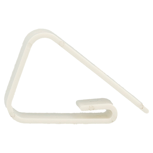 PINCES POUR FIXATION NAPPES  5x3,5x1 CM BLANC PP (100 UNITÉ) - Garcia de Pou