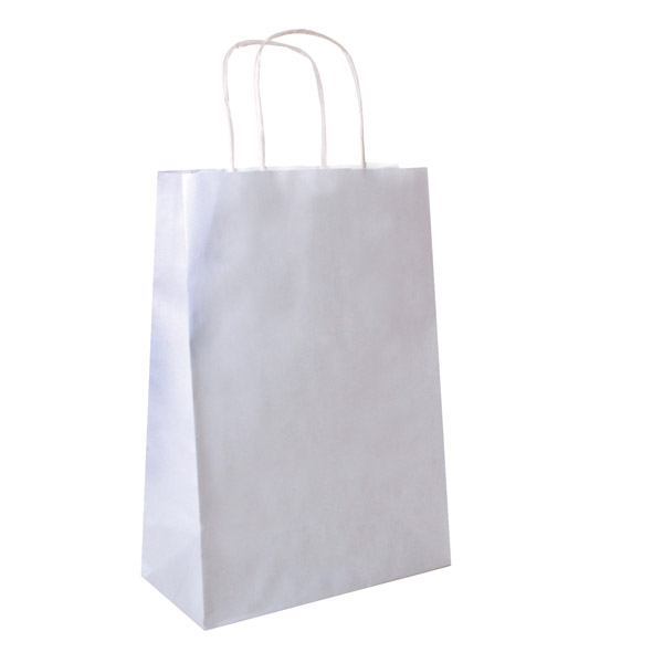 SACS SOS AVEC ANSES  80 G/M2 26+14x32 CM BLANC CELLULOSE (250 UNITÉ) - Garcia de Pou