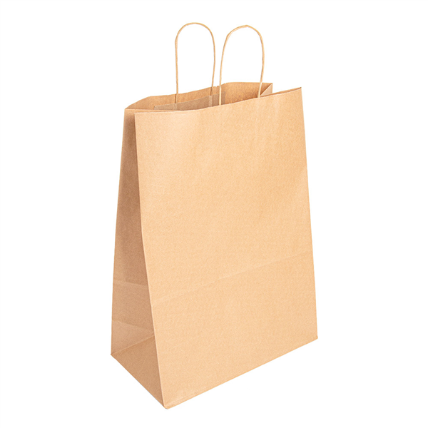 SACS SOS AVEC ANSES  90 G/M2 32+16x43 CM NATUREL KRAFT (250 UNITÉ) - Garcia de Pou