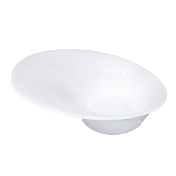 BOLS IRRÉGULIERS 360 ML 20x18x7,5 CM BLANC PORCELAINE (6 UNITÉ) - Garcia de Pou