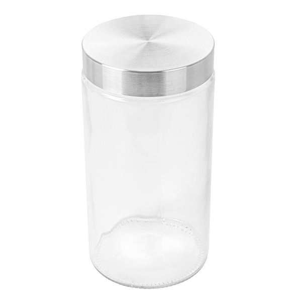 POT STOCKAGE CYLINDRIQUE 1700 ML Ø 11,2x22 CM TRANSPARENT VERRE (12 UNITÉ) - Garcia de Pou