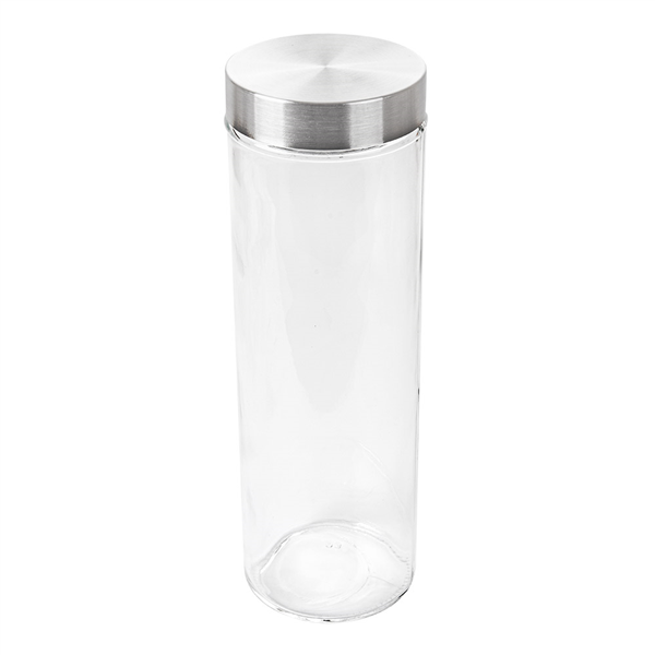 POT STOCKAGE CYLINDRIQUE 1900 ML Ø10x31 CM TRANSPARENT VERRE (12 UNITÉ) - Garcia de Pou