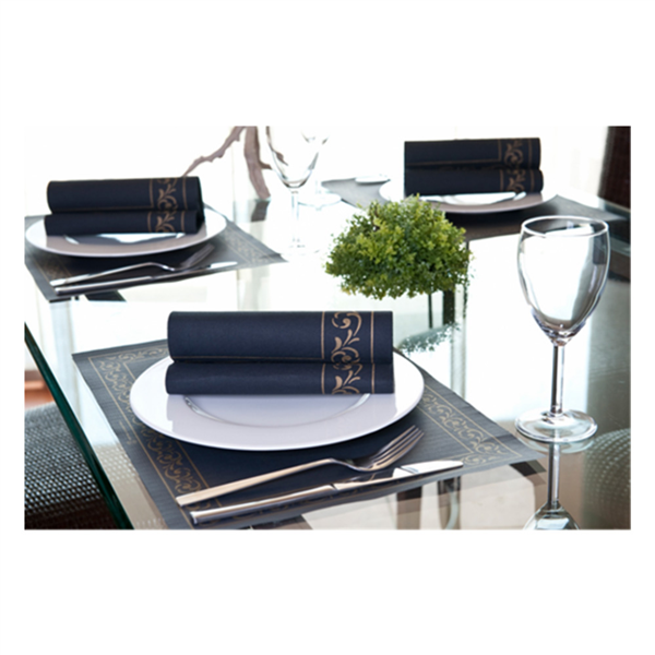 SETS DE TABLE "TROYA" 48 G/M2 31x43 CM NOIR CELLULOSE (2000 UNITÉ) - Garcia de Pou