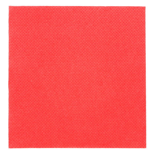 SERVIETTES ECOLABEL "DOUBLE POINT" 18 G/M2 20x20 CM ROUGE OUATE (2400 UNITÉ) - Garcia de Pou