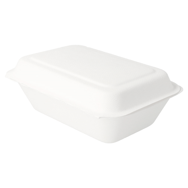 COQUILLES "BIONIC" 600 ML 13,6x18,2x6,4 CM BLANC BAGASSE (1000 UNITÉ) - Garcia de Pou