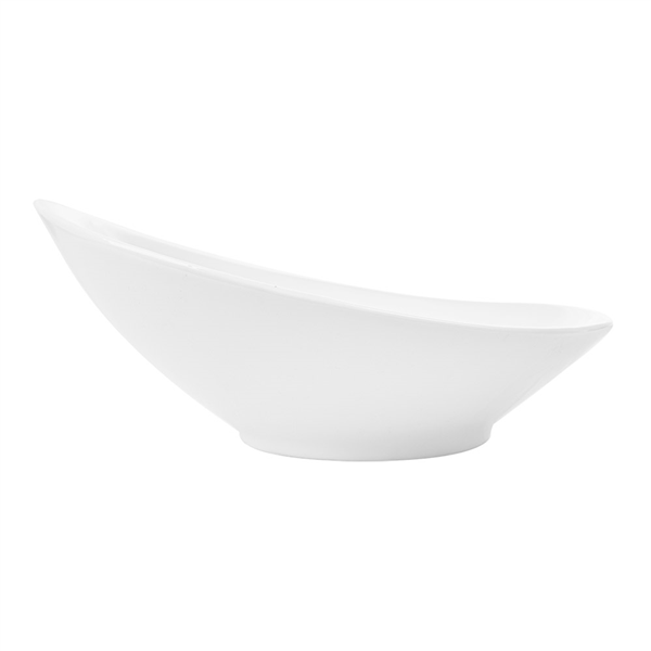 BOLS ALLONGÉS 700 ML 25x21,5x10,5 CM BLANC PORCELAINE (2 UNITÉ) - Garcia de Pou