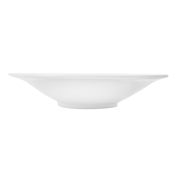 ASSIETTES CREUSES  Ø 33 CM BLANC PORCELAINE (12 UNITÉ) - Garcia de Pou