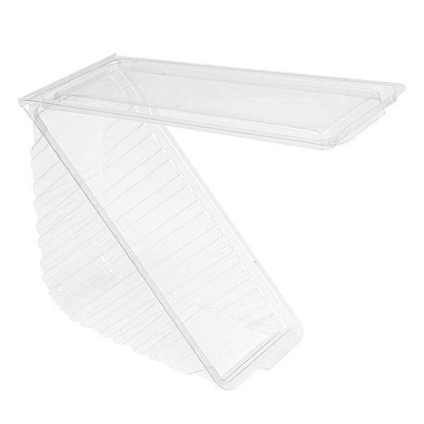 BOÎTES TRIANGULAIRES SANDWICH DOUBLE  11x11x6,5 CM TRANSPARENT RPET (500 UNITÉ) - Garcia de Pou