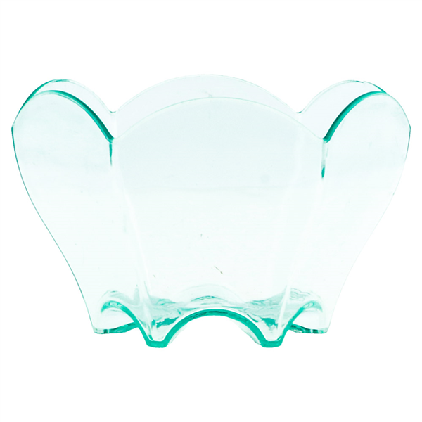 MISES EN BOUCHE TULIPE RÉUTILISABLES  Ø 6,3x4,4 CM VERT D"EAU PS (600 UNITÉ) - Garcia de Pou