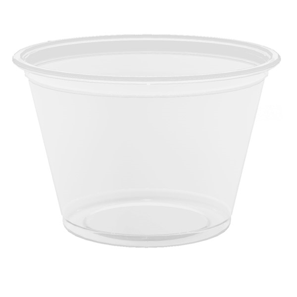 PETITS POTS MICRO-ONDABLES 75 ML Ø6,2x4,3 CM TRANSPARENT PP (2500 UNITÉ) - Garcia de Pou