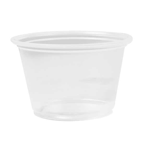 PETITS POTS MICRO-ONDABLES 120 ML Ø7,4x4,6 CM TRANSPARENT PP (2500 UNITÉ) - Garcia de Pou