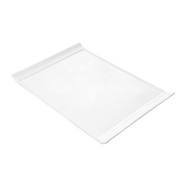 ASSIETTES RECTANGULAIRES  40x28x2,1 CM BLANC PORCELAINE (6 UNITÉ) - Garcia de Pou