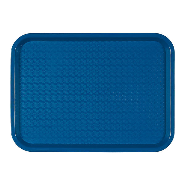 PLATEAU FAST FOOD  27,5x35,5 CM BLEU PP (1 UNITÉ) - Garcia de Pou