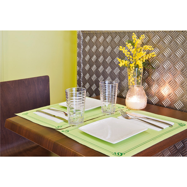 SETS DE TABLE  48 G/M2 31x43 CM VERT ANIS CELLULOSE (2000 UNITÉ) - Garcia de Pou