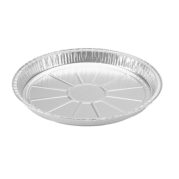 ASSIETTES POUR PIZZA 740 ML Ø 27/25,1x1,5 CM ALUMINIUM (720 UNITÉ) - Garcia de Pou