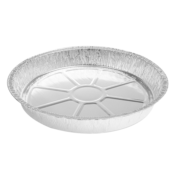 TOURTIÈRES RONDES 2160 ML Ø 28,8/24,9x4 CM ALUMINIUM (400 UNITÉ) - Garcia de Pou