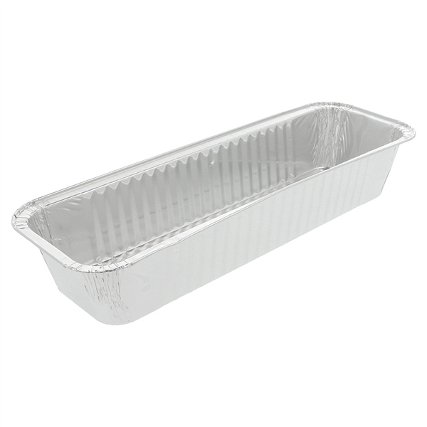 RÉCIPIENTS PLUM CAKE 1070 ML 31x10,3x5 CM ALUMINIUM (100 UNITÉ) - Garcia de Pou