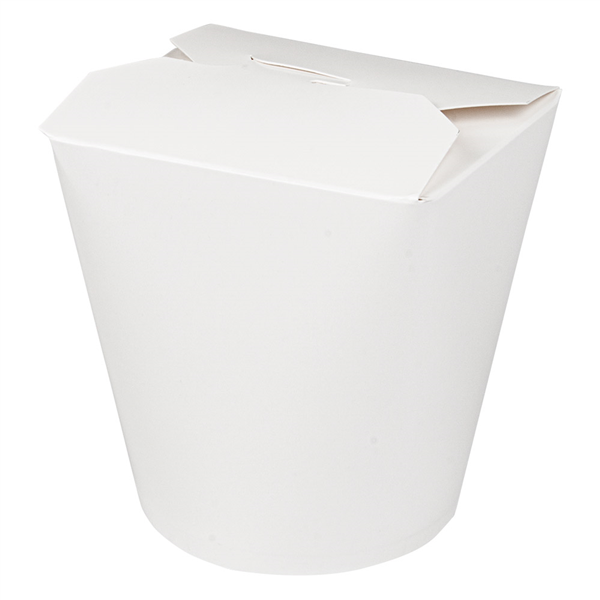 RÉCIPIENTS MULTIUSAGES MICRO-ONDABLES 960 ML 305 + 18 PE G/M2 Ø9x10,8 CM BLANC CARTON (50 UNITÉ) - Garcia de Pou