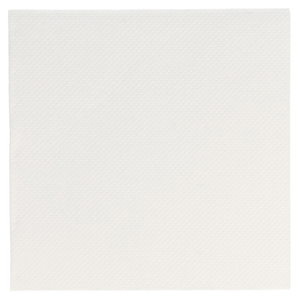 SERVIETTES "DOUBLE POINT" 18 G/M2 20x20 CM BLANC OUATE (2400 UNITÉ) - Garcia de Pou