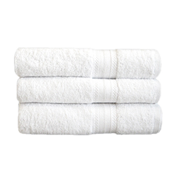 SERVIETTES DE BAIN  500 G/M2 70x140 CM BLANC COTON (1 UNITÉ) - Garcia de Pou