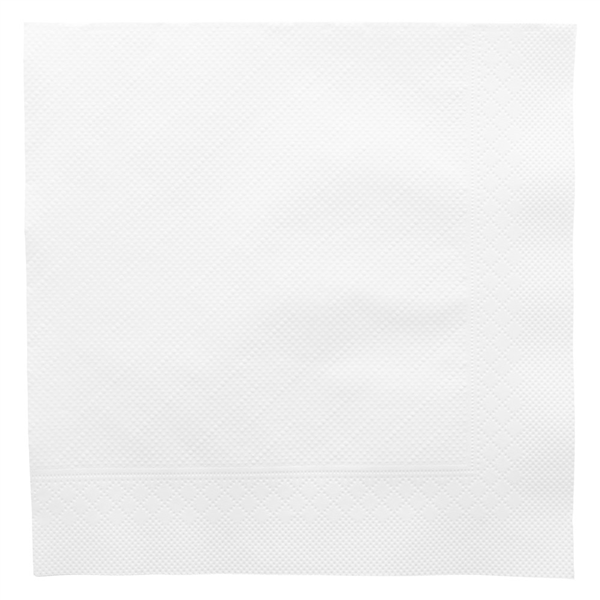 SERVIETTES 4 PLIS "QUATTRO" 21 G/M2 45x45 CM BLANC OUATE (750 UNITÉ) - Garcia de Pou