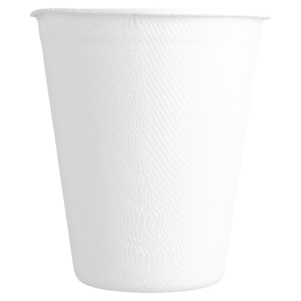 GOBELETS "BIONIC" 260 ML Ø 8x9,1 CM BLANC BAGASSE (1000 UNITÉ) - Garcia de Pou