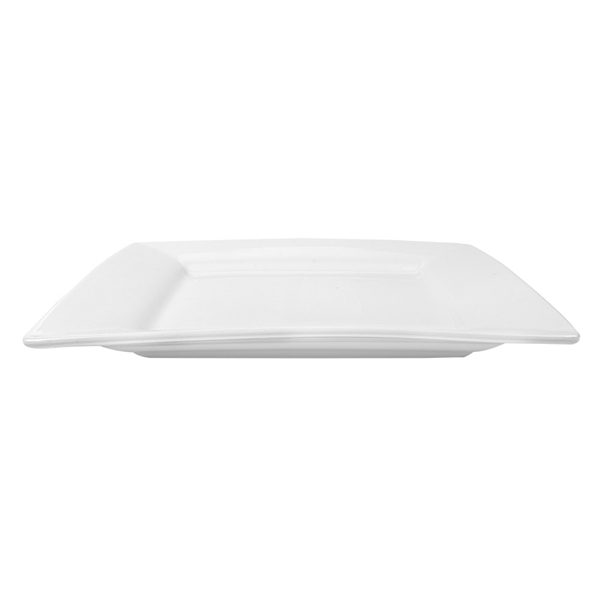 ASSIETTES CARRÉES  30x30 CM BLANC PORCELAINE (6 UNITÉ) - Garcia de Pou