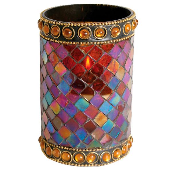 LAMPES DE TABLE "MOROCCO"  Ø 7,5x13 CM ASSORTI VERRE (6 UNITÉ) - Garcia de Pou