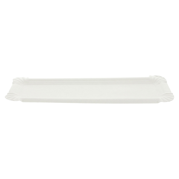 BARQUETTES POUR "HOT DOG"  280 G/M2 23x8 CM BLANC CARTON (2500 UNITÉ) - Garcia de Pou