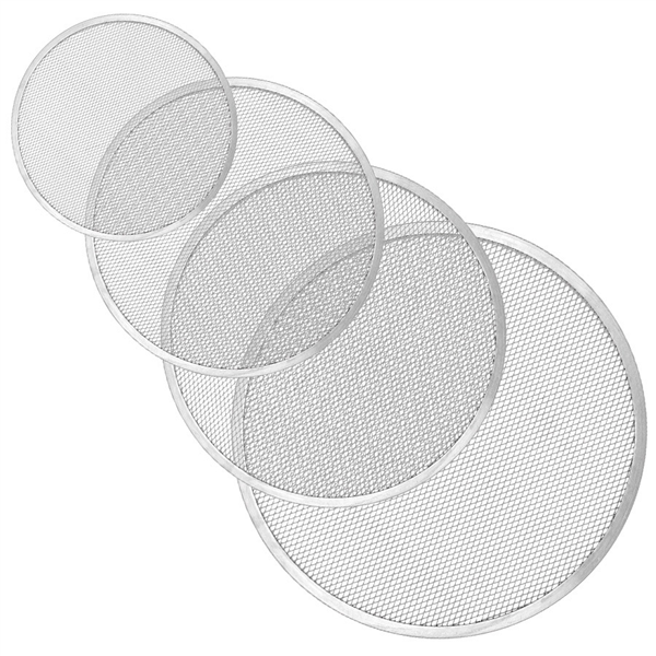 CERCLE GRILLE À PIZZA  Ø 40,6 CM ARGENTE ALUMINIUM (1 UNITÉ) - Garcia de Pou