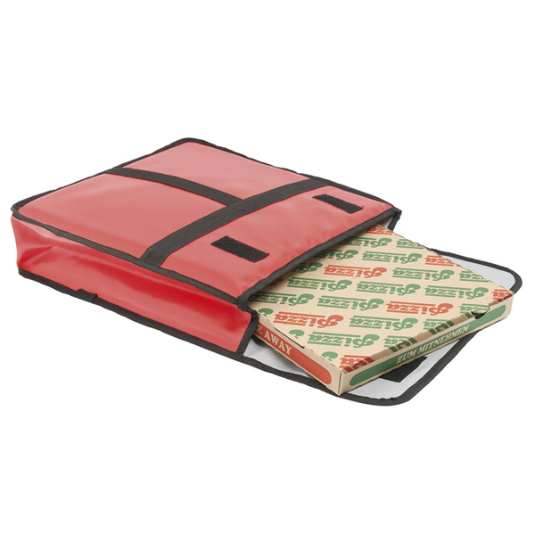 SAC TRANSPORT PIZZA 46 CM  49x48,5x13 CM ROUGE VINYL (1 UNITÉ) - Garcia de Pou