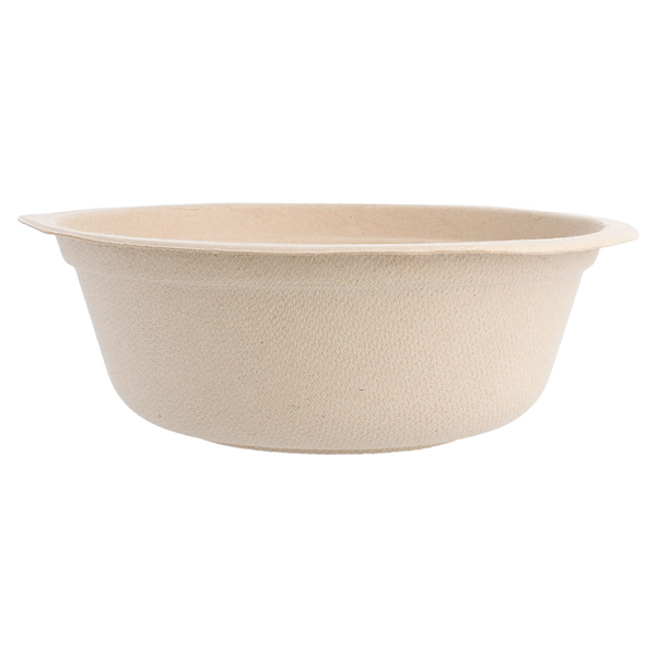 BOLS "BIONIC" 350 ML Ø 13,5x4,6 CM NATUREL BAGASSE (1200 UNITÉ) - Garcia de Pou