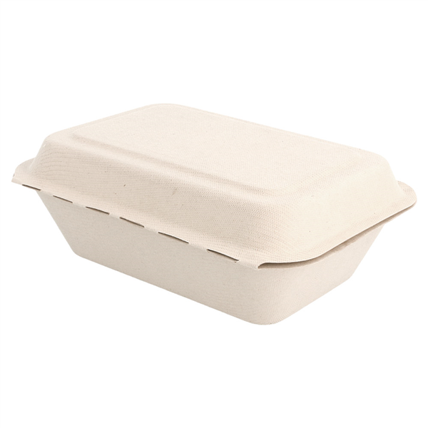 COQUILLES "BIONIC" 600 ML 13,6x18,2x6,4 CM NATUREL BAGASSE (1000 UNITÉ) - Garcia de Pou