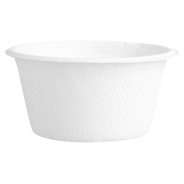 POTS "BIONIC" 55 ML Ø 6x3 CM BLANC BAGASSE (1000 UNITÉ) - Garcia de Pou