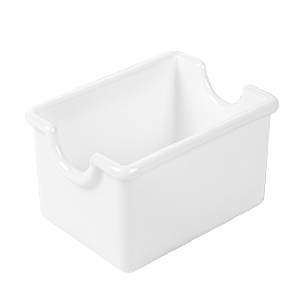 RÉCIPIENTS MULTI-USAGES  8,5x6,5x5 CM BLANC PS (1 UNITÉ) - Garcia de Pou