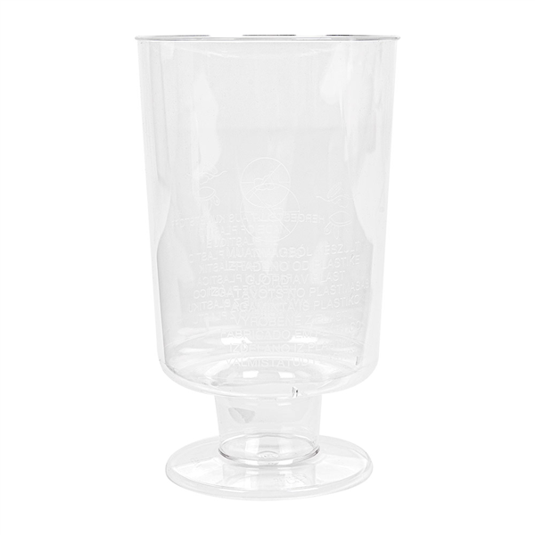 VERRES INJECTÉS XERES 95 ML Ø 4,8x8,5 CM TRANSPARENT CRISTAL PS (600 UNITÉ) - Garcia de Pou