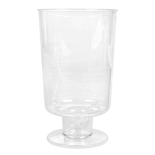 COUPES INJECTÉES VIN 150 ML Ø 5,7x9,6 CM TRANSPARENT CRISTAL PS (264 UNITÉ) - Garcia de Pou