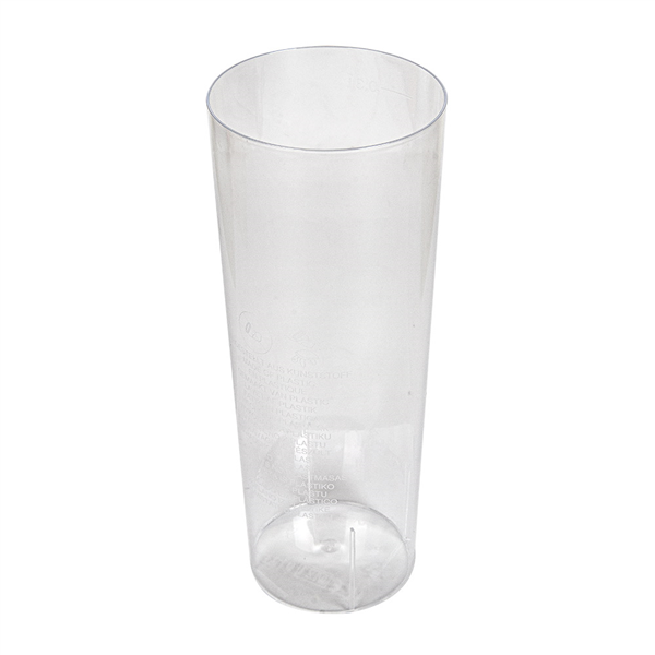 VERRES INJECTÉS "CUBA LIBRE" 300 ML Ø 5,9/4,9x15,2 CM TRANSPARENT CRISTAL PS (500 UNITÉ) - Garcia de Pou