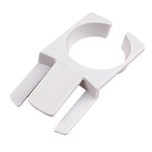 PORTE-VERRES POUR FIXER À L"ASSIETTE  7,5x4,2 CM BLANC PLASTIQUE (200 UNITÉ) - Garcia de Pou