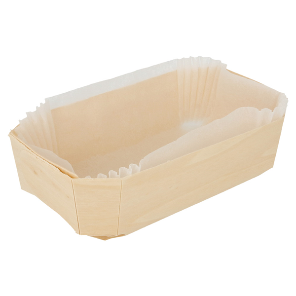 400 U. BARQUETTES BOIS + MOULES SILICONÉS  14x9x4,5 CM NATUREL BOIS (1 UNITÉ) - Garcia de Pou