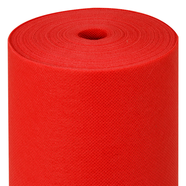 NAPPE PRÉ-DÉCOUPÉE 120 CM "SPUNBOND" 60 G/M2 1,20x50,4 M ROUGE PP (1 UNITÉ) - Garcia de Pou