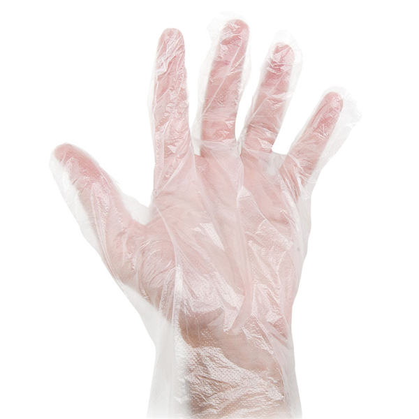 GANTS  SIZE: M TRANSPARENT PEHD (100 UNITÉ) - Garcia de Pou