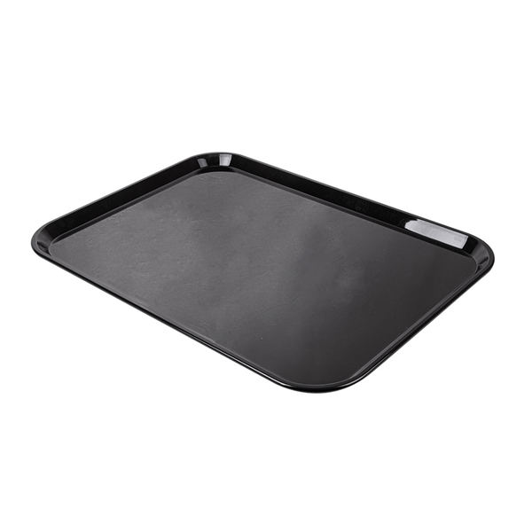 PLATEAU POUR COUPOLE  40,5x56 CM NOIR POLYCARBONATE (1 UNITÉ) - Garcia de Pou