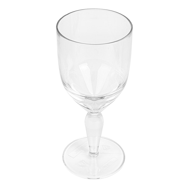 VERRES À PIED À EAU 340 ML Ø 7,9/7,7x18,3 CM TRANSPARENT POLYCARBONATE (12 UNITÉ) - Garcia de Pou