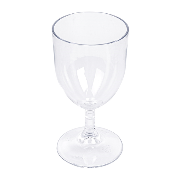 VERRES À PIED À VIN 175 ML Ø 6,8/6,6x13,5 CM TRANSPARENT POLYCARBONATE (72 UNITÉ) - Garcia de Pou